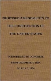 Proposed Amendments - Library of Congress