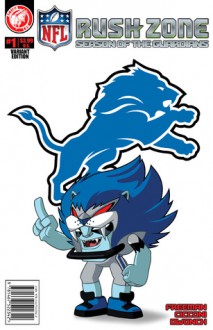 NFL Rush Zone: Season Of The Guardians #1 - Detroit Lions Cover - Kevin Freeman, M. Goodwin