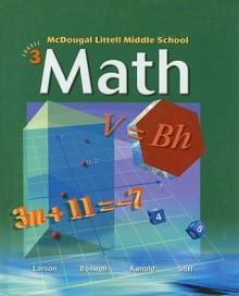 McDougal Littell Middle School Math: Student Edition Course 3 2005 - MCDOUGAL LITTEL