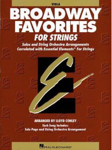 Essential Elements Broadway Favorites for Strings - Viola - Bernard Scott