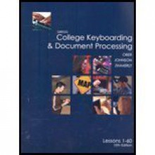 Gregg College Keyboarding: Lessons 1-20 - Scot Ober, Jack E. Johnson, Arlene Zimmerly