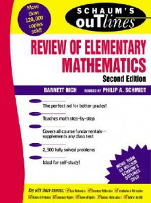 Schaum's Outline of Review of Elementary Mathematics - Barnett Rich, Philip Schmidt