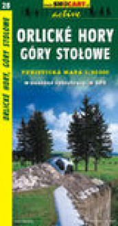 Góry Orlickie, Góry Stołowe. Mapa Turystyczna 1:50 000 - None
