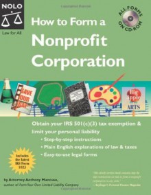 How To Form A Nonprofit Corporation 7th Edition - Anthony Mancuso