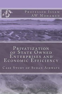 Privatization of State Owned Enterprises and Economic Efficiency: Case Study of Sudan Airways - Jeffrey M Stonecash