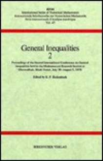 General Inequalities 2 - Birkhauser Boston Inc