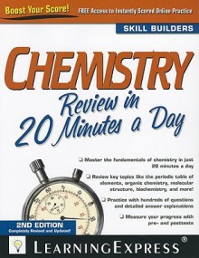 Chemistry Review in 20 Minutes a Day - Learning Express LLC