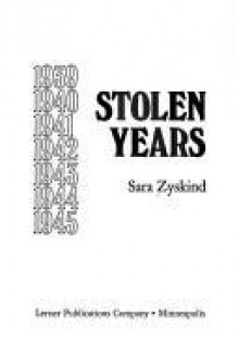 Stolen Years - Sara Zyskind