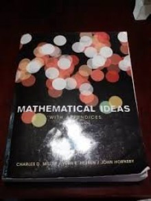 MATHEMATICAL ideas with appendices - Miller