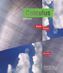 Calculus Multivariable, with Access Code Student Package, Debut Edition - Brian E. Blank, Steven G. Krantz