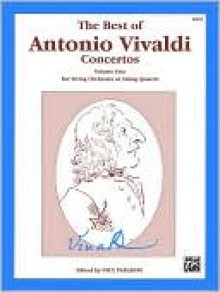 The Best of Antonio Vivaldi Concertos (for String Orchestra or String Quartet), Vol 1: String Bass - Paul Paradise