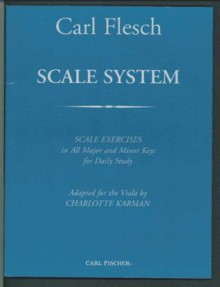 O2921 - Scale System Viola: Scale Exercises in All Major and Minor Keys for Daily Study - Carl Flesch