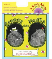 George and Martha Book & CD - James Marshall