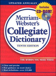 Webster's Collegiate Dictionary, with CD-ROM - Merriam-Webster