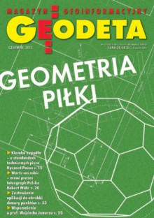 Geodeta. Magazyn geoinformacyjny, nr 6 (205) / 2012 - Redakcja Magazynu Geodeta, Ryszard Pażus, Konrad Eckes, Ewa Surma, Stanisław Zachara, Marcin Mazippus, Emilia Fryszkowska