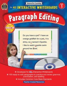 Interactive Learning: Paragraph Editing Grd 1 - Teacher Created Resources