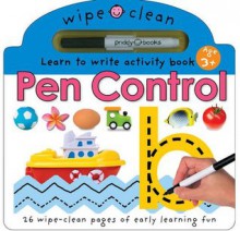 Pen Control (Wipe Clean Learning) - Roger Priddy