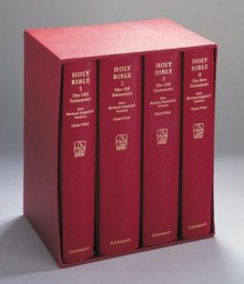 Holy Bible: NRSV Giant Print (Burgundy 4-Volume Set) - Anonymous, Baker Publishing Group