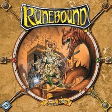 Runebound: A Fantasy Adventure Board Game [With 5 Movement and 12 Hero, 72 Adventure, 84 Market and Counters and Mapboard and Rules] - Martin Wallace, Darrell Hardy