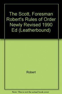 Robert's Rules of Order - Henry M. Robert