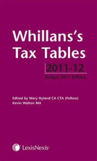 Whillans's Tax Tables (Budget Edition) - Kevin Walton