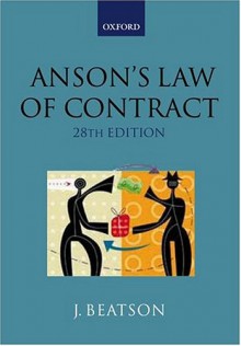 Anson's Law of Contract - Jack Beatson