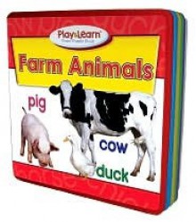 Farm Animals Play & Learn Foam Puzzle Book (Play & Learn Foam Puzzle Books) - Kim Mitzo Thompson, Karen Mitzo Hilderbrand