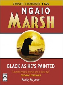 Black as He's Painted (Roderick Alleyn Series) - Ngaio Marsh, Ric Jerrom