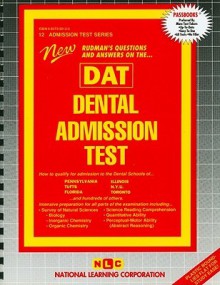 Dental Admission Test (DAT) - National Learning Corporation, Rudman