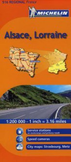 Michelin Alsace, Lorraine, France (Michelin Maps) - Michelin Travel Publications