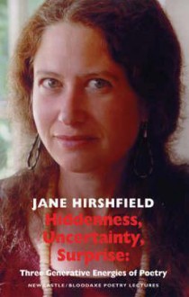 Hiddenness, Uncertainty, Surprise: Three Generative Energies of Poetry - Jane Hirshfield