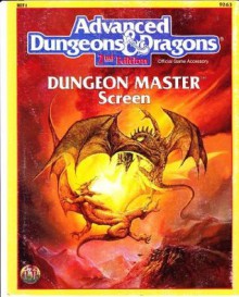 Advanced Dungeons & Dragons: Dungeon Master Screen, Ref 1, No. 9263, 2nd Edition (Official Game Accessory) - Steve Winter