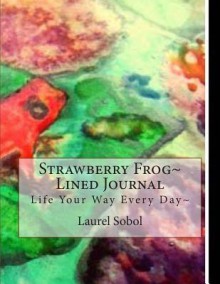 Strawberry Frog Lined Journal - Laurel Marie Sobol