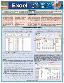 Excel: Pivot Tables & Charts - Inc. BarCharts