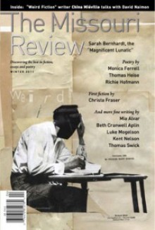 The Missouri Review Vol. 34 Number 4 (Winter 2011) - Speer Morgan, Michael Nye, The Missouri Review