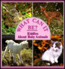 What Can It Be?: Riddles About Baby Animals (What Can It Be Series) - Jacqueline A. Ball, Bonnie Brook