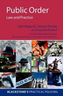 Public Order: Law and Practice - John Beggs, George Thomas