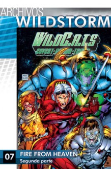 Archivos Wildstorm: WildC.A.T.s 7: Fire from Heaven, segunda parte - Alan Moore, Brett Booth, Warren Ellis, J. Scott Campbell, Tom Joyner, Trevor Scott, Ryan Benjamin, Travis Charest, Jim Lee, Mel Rubi, Brandon Choi, Jonathan Peterson, Renato Arlem, Terry Shoemaker, Randy Green, Drew Bittner, Kevin Lau, Cedric Nocon