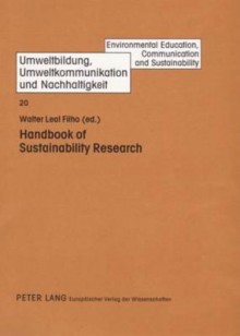 Handbook of Sustainability Research - Walter Leal Filho, Filho Walter Leal