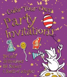 Color Your Own Party Invitations - David Antram