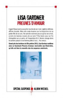 Preuves d'amour (Spécial suspense) (French Edition) - Lisa Gardner