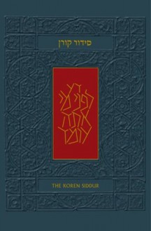 The Koren Sacks Siddur: A Hebrew/English Prayerbook, Leader's Size - Jonathan Sacks