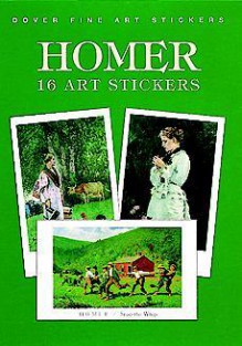 Homer: 16 Art Stickers - Winslow Homer