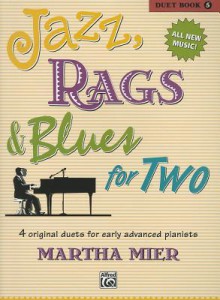 Jazz, Rags & Blues for Two Duet Book 5: 4 Original Duets for Early Advanced Pianists - Alfred Publishing Company Inc.