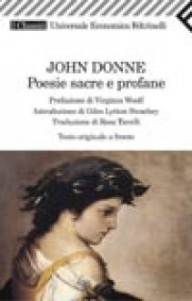 Poesie Sacre E Profane - John Donne