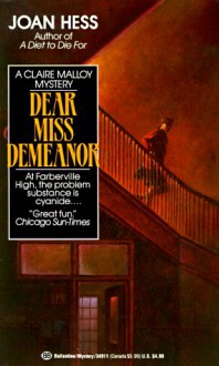 Dear Miss Demeanor (Claire Malloy, #3) - Joan Hess