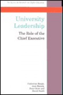 University Leadership - Catherine Bargh, David Smith, Peter Scott