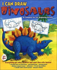 I Can Draw Dinosaurs: A Complete Kit for Beginning Artists - Yuri Salzman