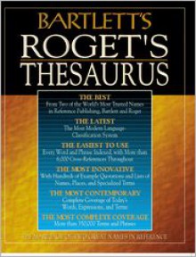 Bartlett's Roget's Thesaurus - Bartlett's, Little Brown & Company