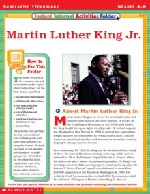 instant Internet Activities Folder: Martin Luther King, Jr. - Terry Cooper